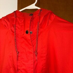 Orange Columbia Raincoat Long